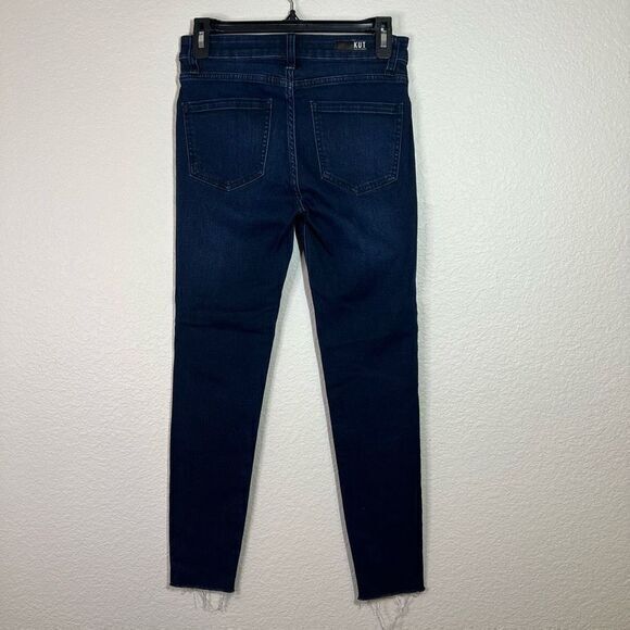 Kut From The Kloth Womens Connie Fab Ab Ankle Skinny Jeans High Rise Blue Size 0 - Picture 5 of 8